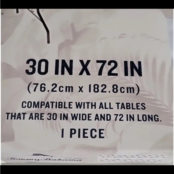 Tommy Bahama Graduation Cap Hat Party Table Cover - Picture 4 of 4